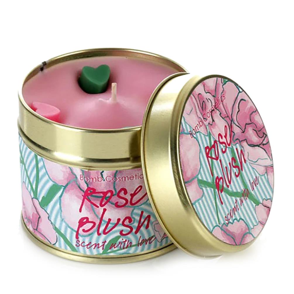 Bomb Cosmetics Rose Blush Tin Candle £8.78